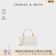 CHARLES＆KEITH女包CK6-10840314-3果然甜女士链条手提斜挎包