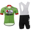 2021Malvor绿色男款上衣和背带短裤套装自行车夏季骑行服短袖女款
