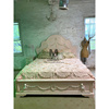 美式乡村实木雕花储物儿童床，法式复古做旧欧式新古典(新古典)公主床