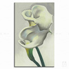 两朵马蹄莲 Georgia O'Keeffe 欧姬芙艺术装饰画客厅书房玄关酒吧