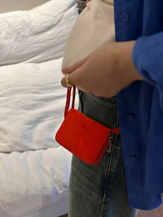 韩国网红onuk同款小方挂包mini多色时髦搭配小卡包腰包斜挎包