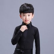 新2021少儿拉丁舞服装儿童男童拉丁舞考级比赛服套装规定标品