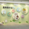 幼儿园环创主题墙成品教育是什么理念墙贴画楼梯走廊文化墙面装饰