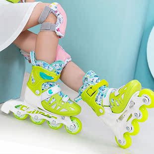 美洲狮轮滑鞋儿童初学者女童男童滑冰鞋滑轮鞋旱冰鞋溜冰鞋全套装