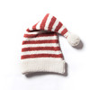 儿童成人亲子帽珊瑚绒，可爱帽子尖尖条纹秋冬季保暖睡帽毛绒圣诞帽