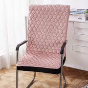 椅子坐垫靠垫一体办公室防滑可固定宿舍加厚连体躺椅冬季座椅垫子