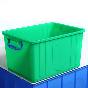 收纳箱储物d箱衣收纳盒整理箱带滑轮塑料物流塑胶周转箱储物塑料