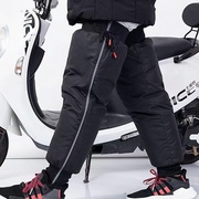 羽绒棉护膝摩托车男女电动电瓶车护膝冬防风防寒加厚保暖骑车护。