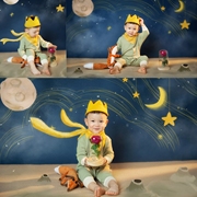 儿童摄影服装小王子男孩主题影楼百天周岁照宝宝拍照服装