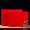 普洱茶250克500克茶砖礼盒包装盒，空盒红色砖盒砖茶盒
