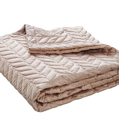 金绅欧式床盖三件套绗缝空调被软装轻奢全棉床罩盖被美式床品