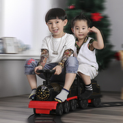 儿童电动可坐人小火车男女孩宝宝轨道汽车套装玩具1-3岁礼物童车
