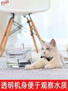 宠物狗饮水机恒温坷让猫咪加热喝水器过滤流动水自动循环水碗用