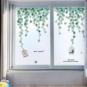 磨砂玻璃门贴纸网红卧室飘窗玻璃，膜卫生间窗户防走光窗帘贴纸遮光