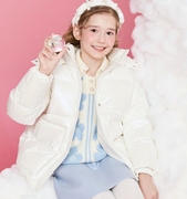 巴拉巴拉女中大童羽绒服冬季保暖甜美白鸭绒外套208423107026