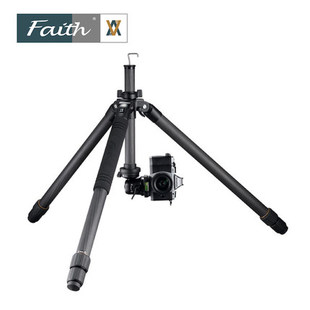 faith辉驰ft-b3503摄像机单反相机，三脚架碳纤维碳素三脚架