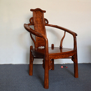 红木椅子圈椅刺猬紫檀太师椅榫卯结构实木休闲椅新中式花梨木椅子