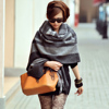 春季空调房女士，欧美格子旅游羊毛披肩，围巾两用加大加厚秋冬毯