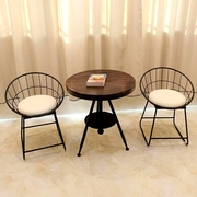 阳台桌椅三件套家用现代简约时尚休闲可升降小圆桌子茶几椅子组合
