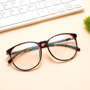 素颜超大眼镜女超轻TR90眼镜框架男近视眼镜大脸防蓝光眼镜透明。