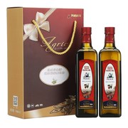 阿格利司(AGRIC)特级初榨橄榄油礼盒 750ml*2 希腊进口团