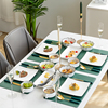 欧式西餐餐具全套家用陶瓷牛排叉餐盘子套装高档摆盘装饰样板间