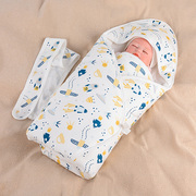 婴儿抱被新生儿包被春秋初生宝宝抱毯被子包巾秋冬加厚初生儿用品