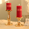 香薰蜡烛红色玫瑰结婚浪漫婚礼布置婚房卧室摆件熏香精油香氛喜庆