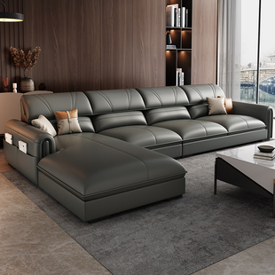 北欧现代简约客厅科技布沙发(布，沙发)小户型家用轻奢贵妃布艺羽绒沙发组合