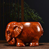 思古木雕大象摆件换鞋凳子实木大象儿童凳子沙发凳红木雕刻工艺品