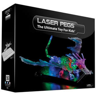 LASER PEGS 幻彩光效电子电路科学实验3D模型小颗粒拼插电子积木