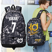 NBA篮球包篮网队 凯文杜兰特男女学生书包 双肩包休闲运动背包 潮