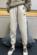 自由鱼22加绒休闲卫裤女韩版休闲运动宽松显瘦束脚哈伦裤