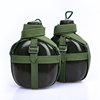 水壶老式加厚87铝制行军户，外军迷水壶大容量绿色学生军训水壶