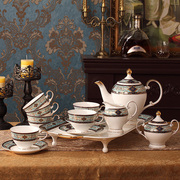 下午茶茶具套装英式家用欧式小奢华宫廷高档骨瓷咖啡杯套装套具
