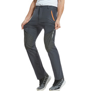 男女款户外工裤轻薄款弹力透气运动登山长裤时尚简约裤速干夏季