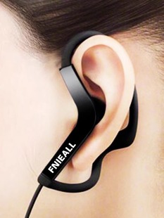 挂耳入耳式运动耳机有线typec手机通用带麦克风适用华为