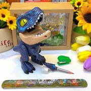 恐龙文具五合一套装儿童节礼物尺子文具盒铅笔削笔器创意文具套装