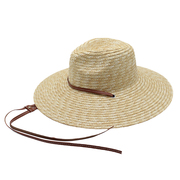 男女士草帽爵士系带麦秆，帽13cm帽檐，防晒帽遮阳太阳帽户外旅行帽夏