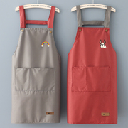 可爱日式家用厨房做饭围裙2021网红工作服定制logo印字围腰男