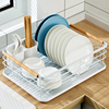 厨房置物架碗碟碗盘收纳架沥水架家用多功能，放碗架碗筷收纳盒碗柜