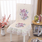 家用坐垫椅子套罩连体餐桌椅套椅垫餐椅垫套装防滑靠背一体垫