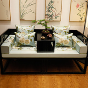 中式罗汉床垫子古典红木沙发坐垫实木家具椅子垫子五件套防滑