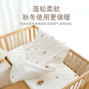 婴儿床褥子新生宝宝棉花，被褥幼儿园专用铺垫子，儿童拼接床专用垫被