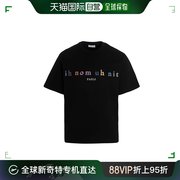 香港直邮Ih Nom Uh Nit 男士 徽标印花圆领 T 恤 NUS22214