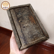 海南黄花梨木料复古老式抽拉盒手工实木包浆老料，油梨清早期收藏品