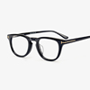 TF眼镜TF5488男女小脸眼镜框圆形黑色板材近视镜眼防蓝光可配度数