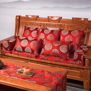 定制中式坐垫椅垫红木沙发坐垫靠垫海绵垫实木圈椅太师椅皇宫