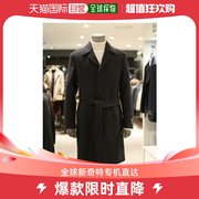 韩国直邮bon21fw1wha760gy灰色中心，线设计简约风格，大衣外