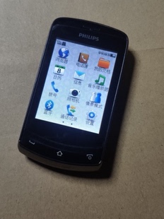 二手Philips/飞利浦X518触摸屏手写双卡双待超长待机怀旧收藏手机